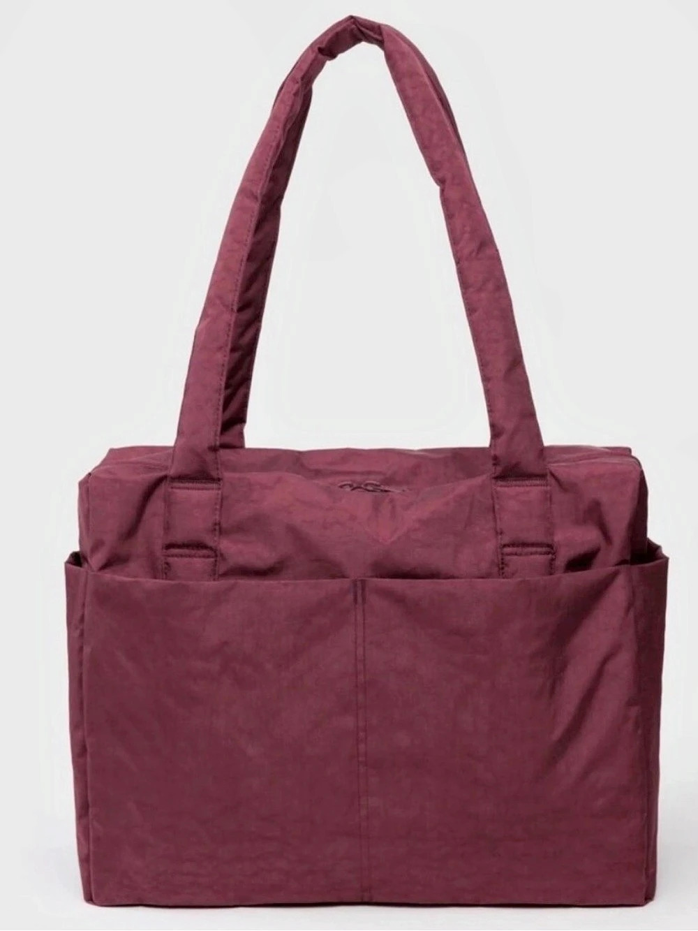 Baggu Small Cloud Carry-On Tote in Mahogany NWT